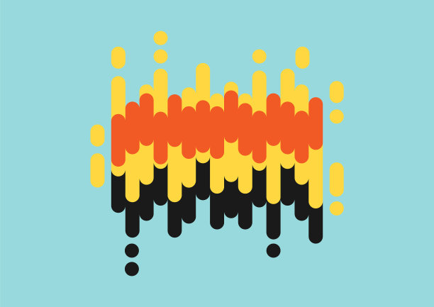 创意液体形状设计背景图片下载