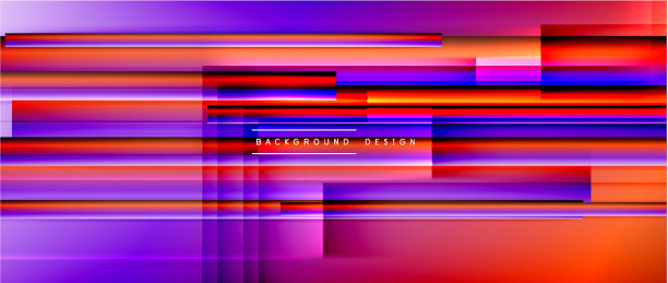 动态线条上的流体颜色梯度流行图片下载