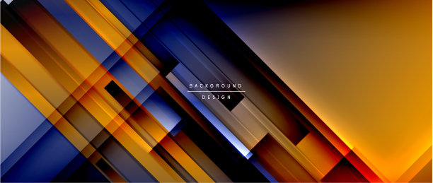 动态线条上的流体颜色梯度流行图片下载