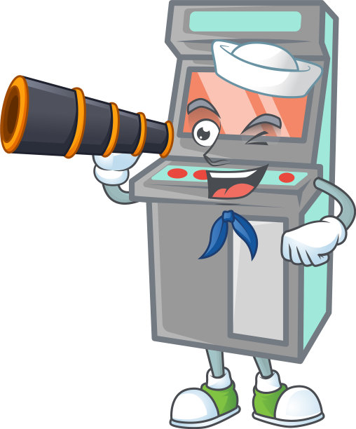 街机游戏机水手风格与双目图片下载