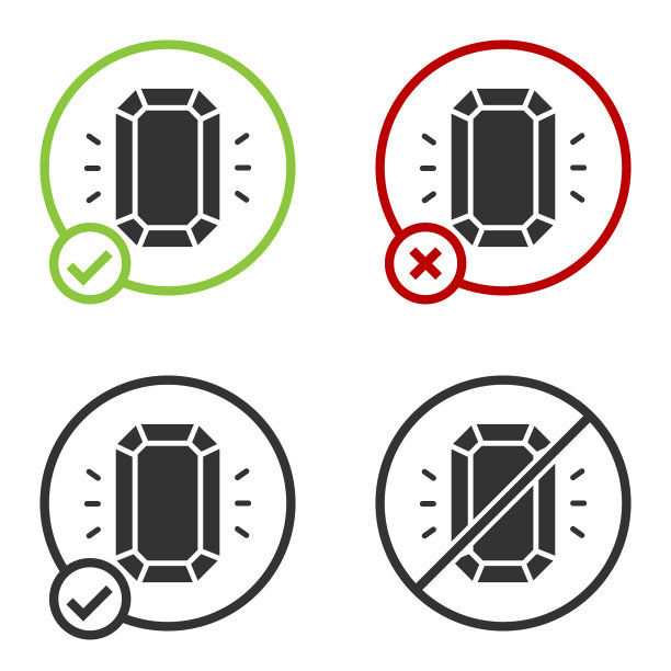 黑色钻石图标孤立在白色背景图片下载