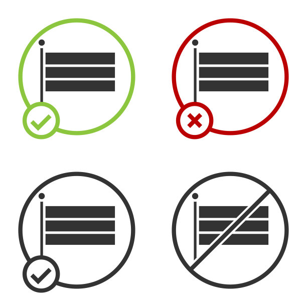 黑色的俄罗斯国旗图标孤立在白色上图片下载