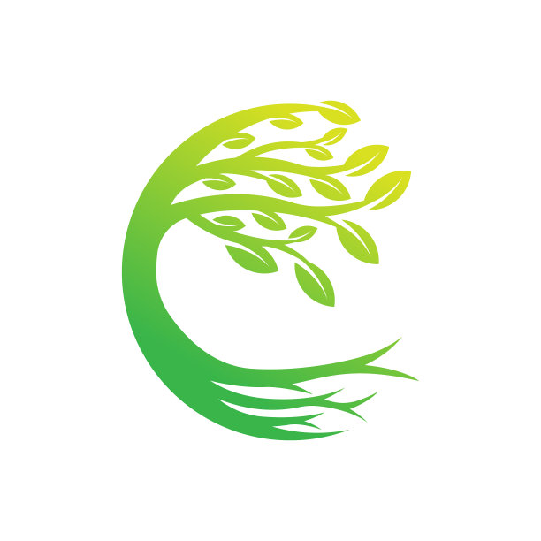 树标志设计抽象的树标志在创意图片下载