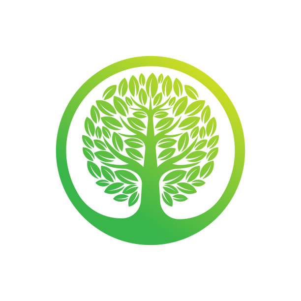 树标志设计抽象的树标志在创意图片下载