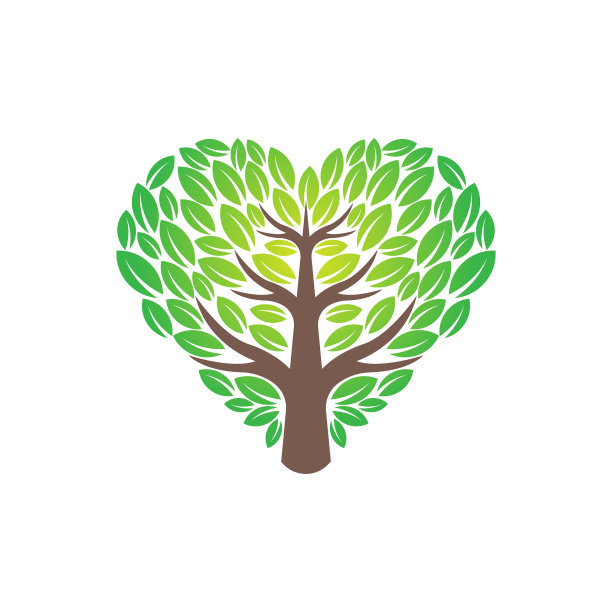 树标志设计抽象的树标志在创意图片下载