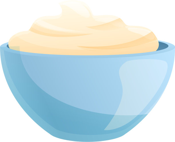 农场酸奶油图标卡通风格图片下载