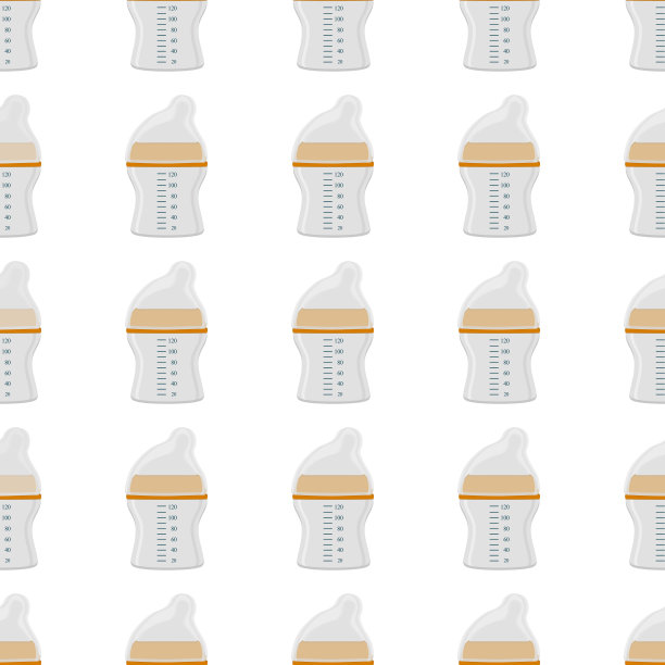 Kit bamilk透明瓶和橡胶奶嘴图片下载