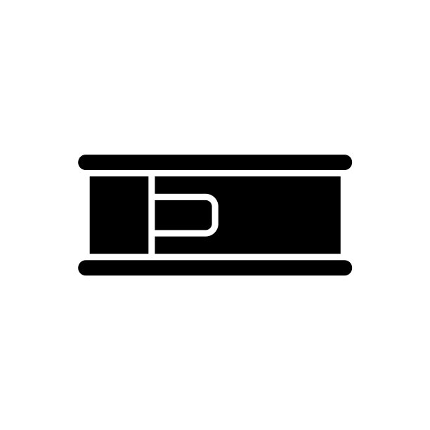 弹簧蛋糕模具轮廓剪影图标图片下载