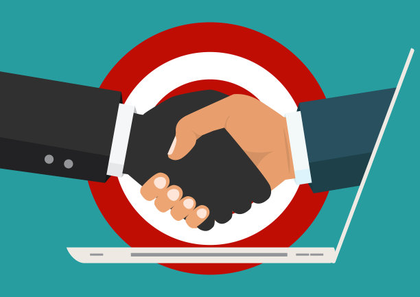 握手标志着商业伙伴关系的成功图片下载