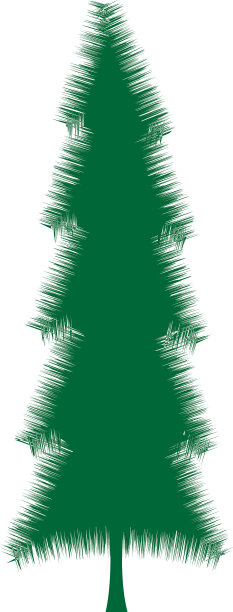 圣诞节树标志图片下载