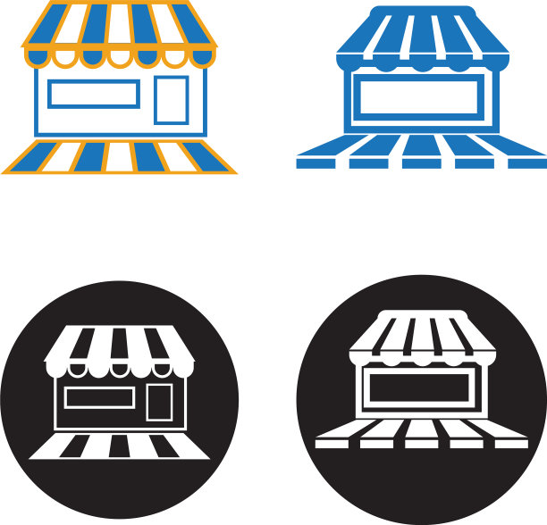 商店标志图标图片下载