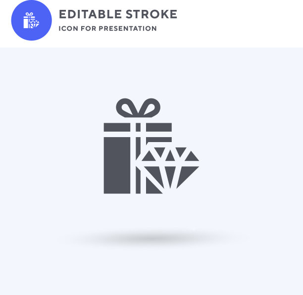 菱形图标填充立体平面标志图片下载