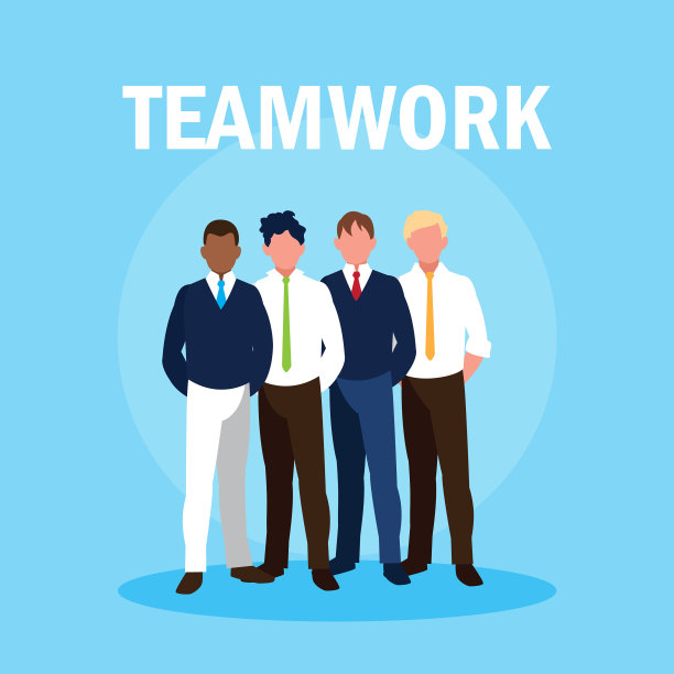 与商务人士合作优雅图片下载