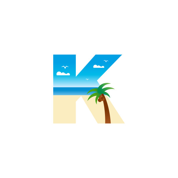 最初的k海滩图片下载