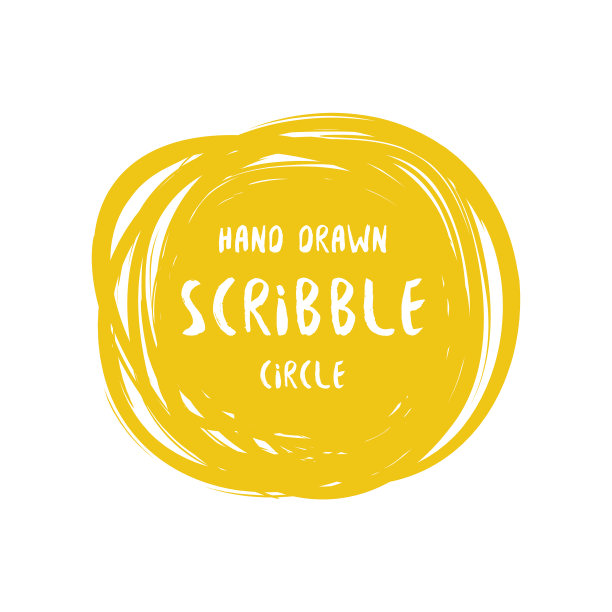 手绘画彩色的圆圈和涂鸦图片下载