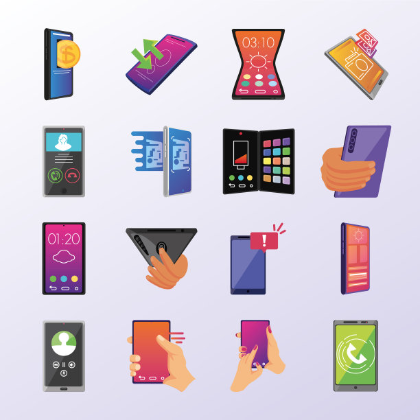 用智能手机屏幕设置图标图片下载