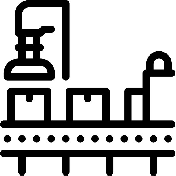 制造工艺图标轮廓图片下载
