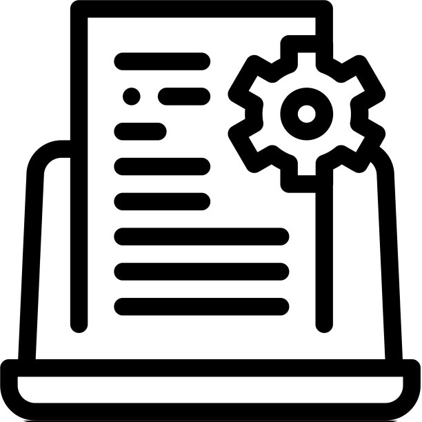 前端技术任务图标轮廓图片下载