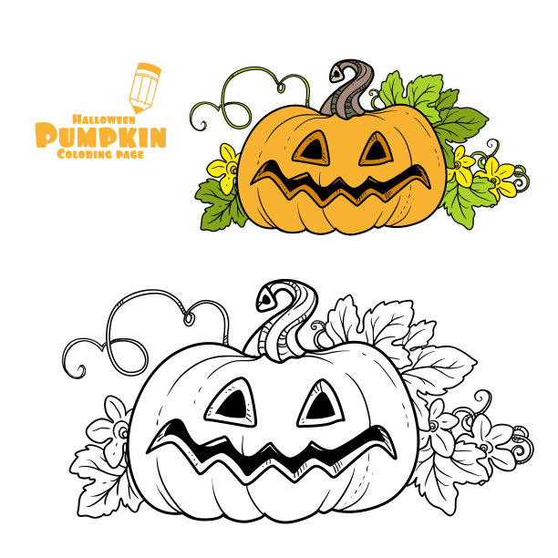 又大又有趣的南瓜灯笼图片下载