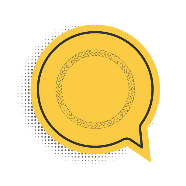 黑色绳索框架图标孤立在白色背景上图片下载