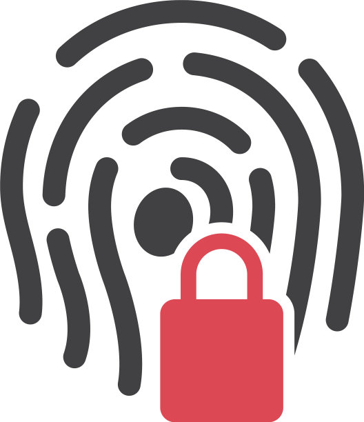 指纹图标设计模板隔离图片下载