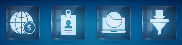 用美元标识牌设置地球仪图片下载