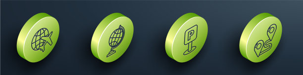 用飞行平面地球仪设置等距地球仪图片下载