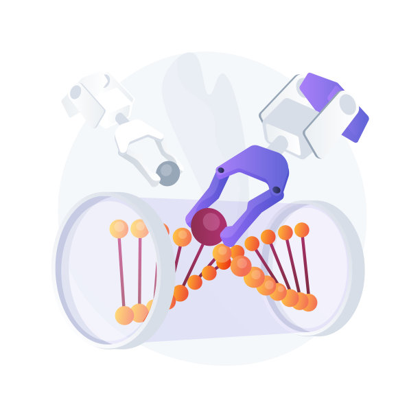 基因治疗抽象概念图片下载