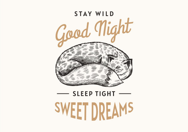 红狐狸徽晚安森林姜野图片下载