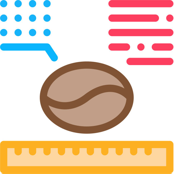 咖啡大小图标轮廓图片下载