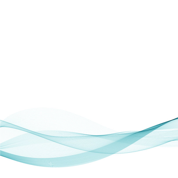 抽象的蓝波设计为商业创意eps图片下载