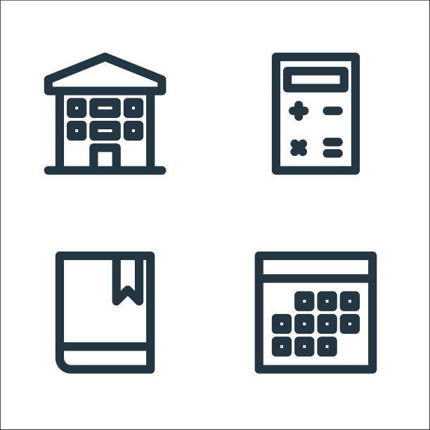 营销业务线图标线性集质量图片下载