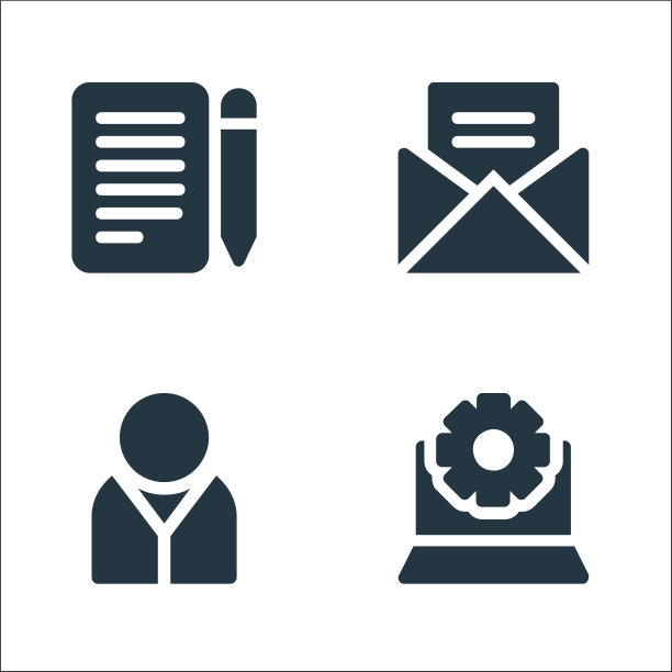 业务线图标线性集质量线集图片下载