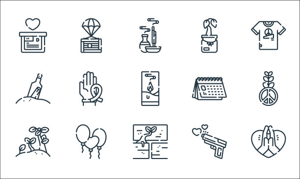 希望线条图标线性设置质量线条设置这样图片下载