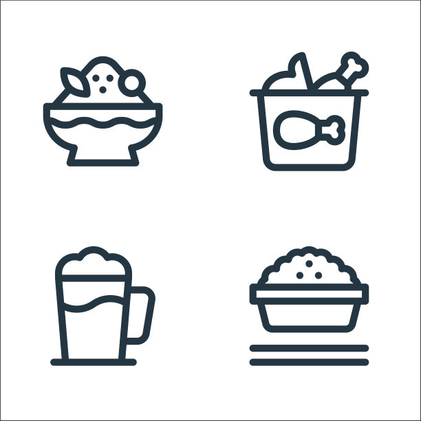 美食线图标线性设置质量线设置图片下载