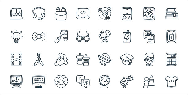 呆子线图标线设置质量线设置等图片下载