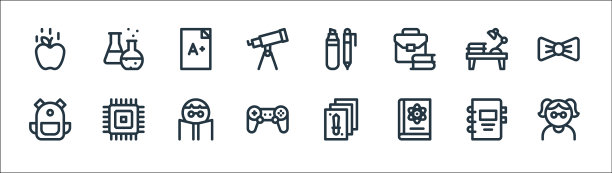 呆子线图标线设置质量线设置等图片下载