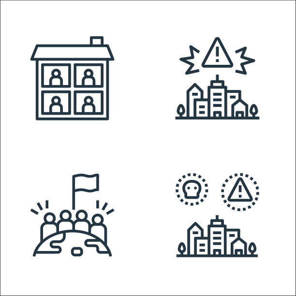 锁定线图标线性集质量线集图片下载