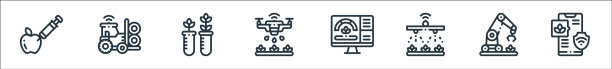智能农场线图标线性设置质量线设置图片下载