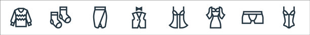 衣服线图标线性设置质量线设置图片下载