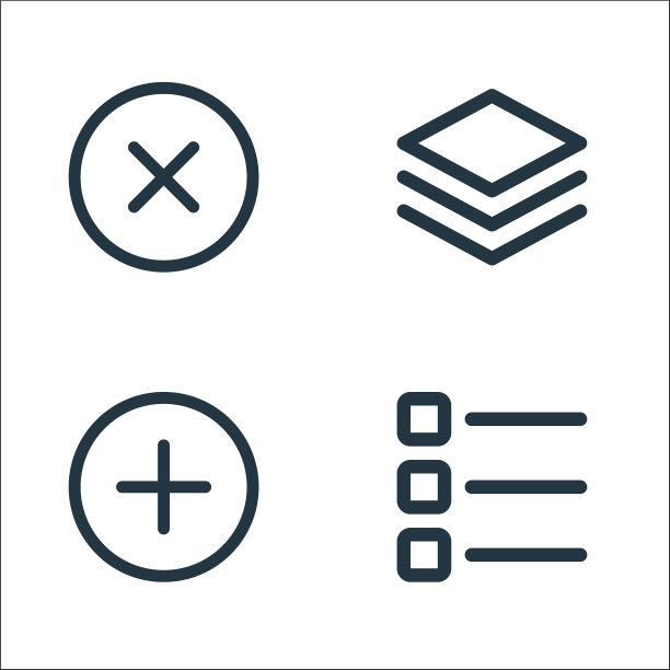 用户界面线图标线性设置质量线图片下载