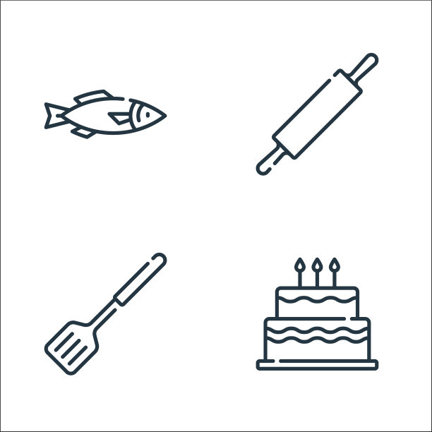 美食线图标线性设置质量线设置图片下载