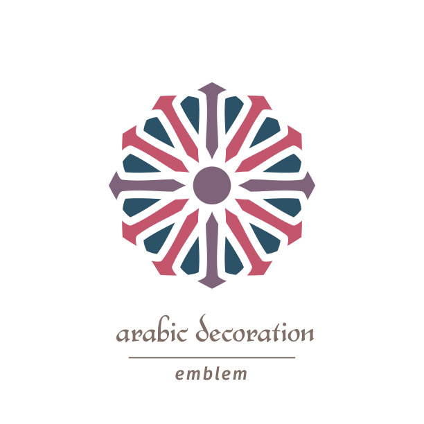 几何镶嵌装饰图片下载