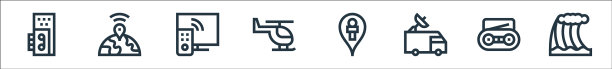 新闻线性图标优质合集图片下载