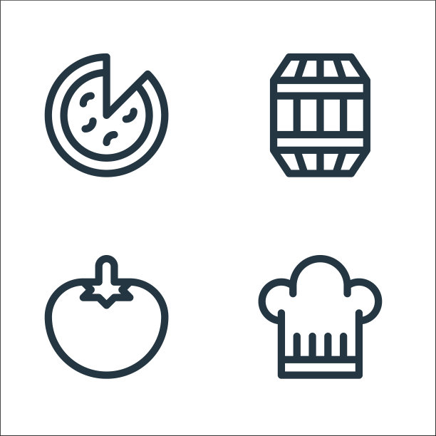 意大利线图标线集质量线集等图片下载