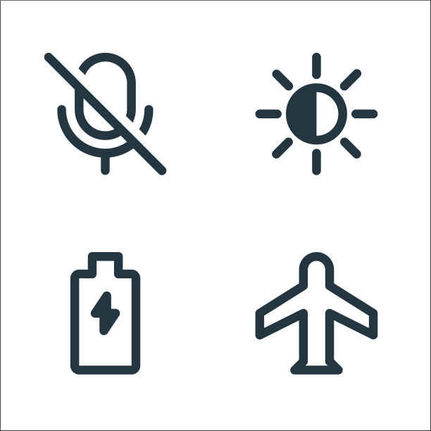 用户界面线图标线性设置质量线图片下载