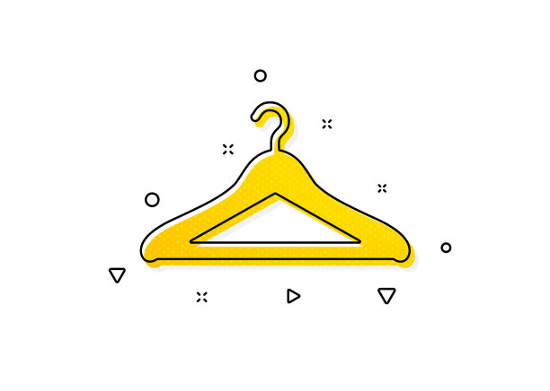 衣帽间图标衣架衣柜标志图片下载