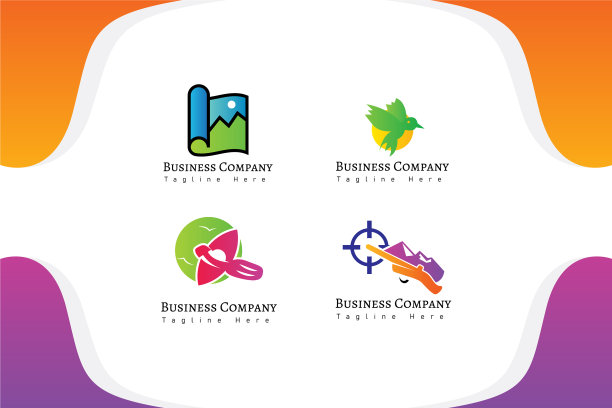 标志设定冒险标志公司业务图片下载