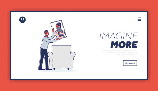 艺术在首页登陆页与男人挂女性图片下载