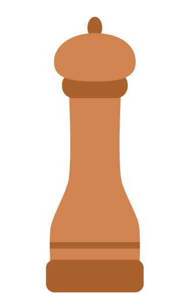 用胡椒或盐磨粉在食物上撒调味料图片下载